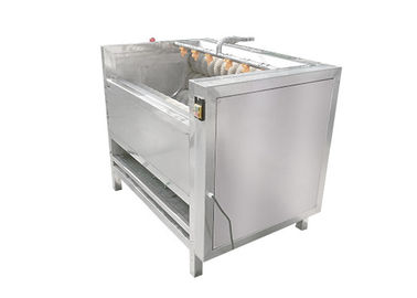 आलू पीलर 9 छड़ें स्वचालित सब्जी धोने की मशीन