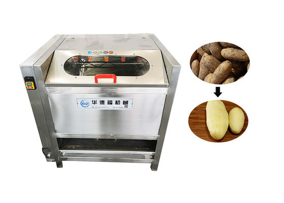 0.75kw 700kg / H चुकंदर SUS304 सब्जी धोने की मशीन