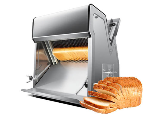 sS430 इलेक्ट्रिक वाणिज्यिक रोटी स्लाइसर बेकरी मैनुअल रोटी सिलाई मशीन