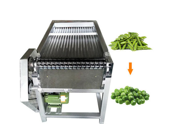 50 किग्रा / एच स्वचालित खाद्य प्रसंस्करण मशीनें कबूतर मटर शेलर मशीन