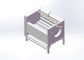 फल और सब्जी क्लीनर मशीन उच्च दबाव मकई वॉशिंग मशीन स्प्रे कीचड़ सफाई मशीन