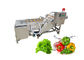 पत्तेदार सब्जियाँ 3.75KW SUS304 एयर बबल वाशिंग मशीन