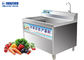 150KG/H पालक सब्जी धोने की मशीन Rhizomes और मसालेदार फल के लिए