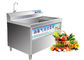 150KG/H पालक सब्जी धोने की मशीन Rhizomes और मसालेदार फल के लिए