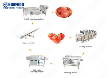 फल और सब्जी प्रसंस्करण मशीनरी सब्जी प्रसंस्करण इकाई टमाटर प्रसंस्करण उपकरण