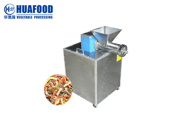 छोटे 90KG / एच चावल नूडल पास्ता रोलर और कटर Extruder निर्माता मशीन